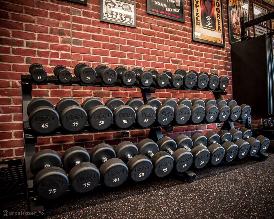 The training floor